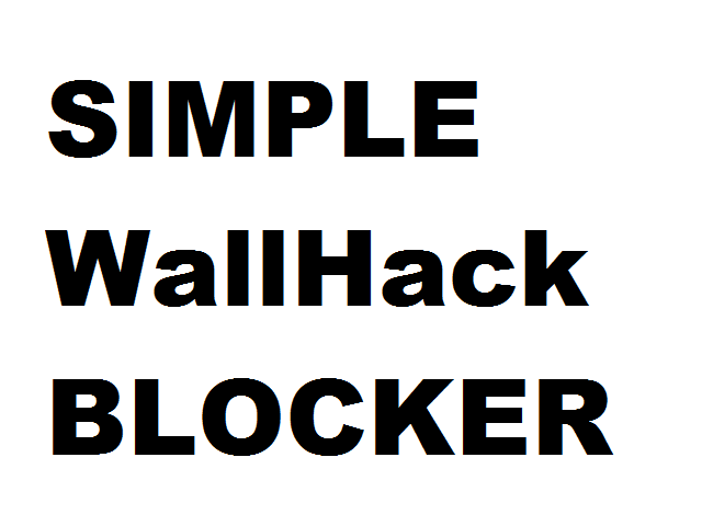 Скачать Simple WallHack Blocker